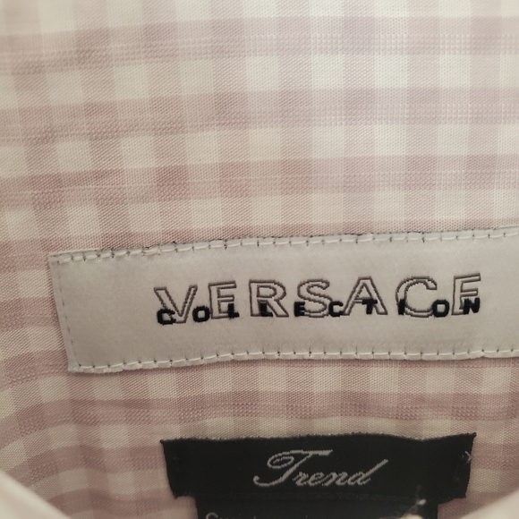 Versace collection mens button down dress shirt - Picture 5 of 11
